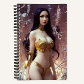 Sehr niedliches geisha Notebook Notizblock (Vorderseite)