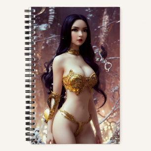 Sehr niedliches geisha Notebook Notizblock