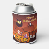 Sehr Niedliches Halloween-Design Dosenkühler (Kanne Rückseite)