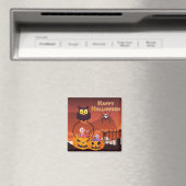 Sehr Niedliches Halloween-Design Magnet (In Situ (Geschirrspüler))