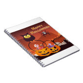 Sehr Niedliches Halloween-Design Notizblock (Rechte Seite)