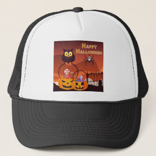 Sehr Niedliches Halloween-Design Truckerkappe