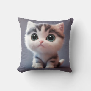 Sehr niedliches Kitten Kissen