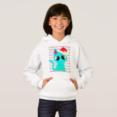 Sehr Niedliches Kitten, Weihnachts Cat Jumper Hoodie (Vorne ganz)