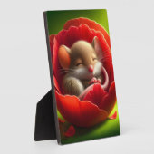 Sehr Niedliches Schlafen von Babymäuse Fotoplatte (Seite)