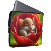 Sehr Niedliches Schlafen von Babymäuse Laptopschutzhülle (Vorne Rechts)