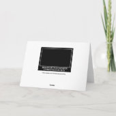 Sehr offensiver Atheist Karte (Rückseite)