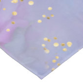 Sehr peri Aquarell, Rose, Tulpen Tischdecke (Schrägansicht)