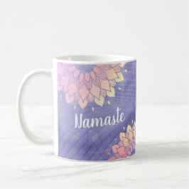 Sehr Peri Lila Yoga Instructor Rose Gold Mandala Kaffeetasse