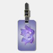 Sehr Peri Lotus und Yin Yang Gepäckanhänger (Vorderseite vertikal)