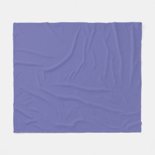 Sehr Peri Solid Color Fleecedecke