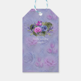 Sehr peri Wasserfarbe, Rose, Tulips Geschenktasten Geschenkanhänger