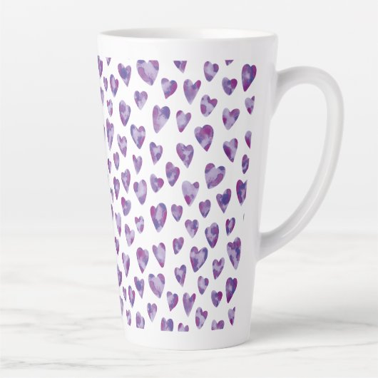 Sehr Peri Wasserfarbenherz Milchtasse (Rechts)