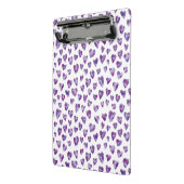 Sehr Peri Wasserfarbenherz Mini Klemmbrett (Gewinkelt2)