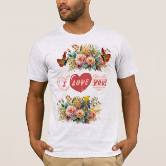 Sehr phantastisch aussehend Ich Liebe Sie T - Shir T-Shirt