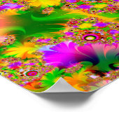 Sehr psychedelisch poster (Ecke)