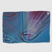 Sehr raue königsblaue digitale Textur in alter Far Golfhandtuch (Horizontal)