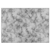 Sehr realistischer Naturstein aus weißem Marmor Schneidebrett (Vorderseite)