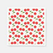 Sehr Red Cherry Paper Napkin Serviette (Vorderseite)