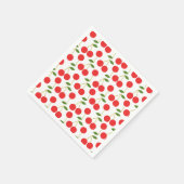 Sehr Red Cherry Paper Napkin Serviette (Ecke)