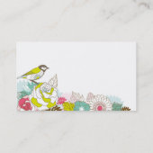 sehr reizende und niedliche visitenkarte (Rückseite)