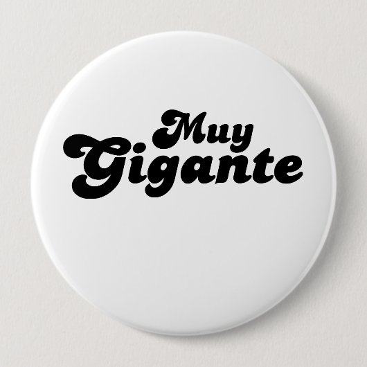 Sehr Riesig Button (Vorderseite)