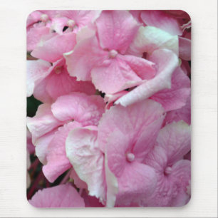 Sehr rosa Hydrangeas Mousepad