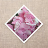 Sehr rosa Hydrangeas Napkins Serviette