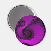Sehr Rosa Magnet (Vorderseite/Rückseite)