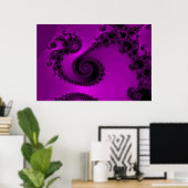 Sehr rosa Poster (Heimbüro)