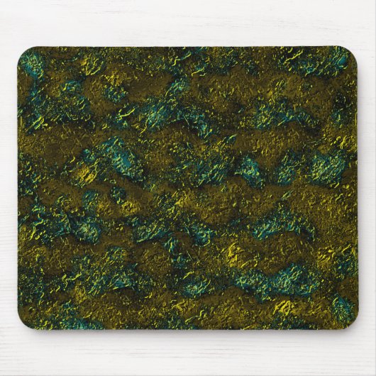Sehr rustikal gealterte Textur in dunklem Ocker un Mousepad (Vorne)