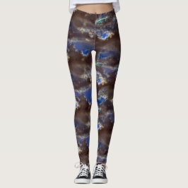 Sehr rustikale dunkle Wolken mit tropfender Versch Leggings