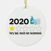 Sehr schlecht würde 2020 nicht empfehlen, einen St Keramik Ornament (Vorne)