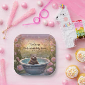 Sehr schöne Babydusche Pappteller (Party)