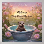 Sehr schöne Babydusche Poster (Vorne)