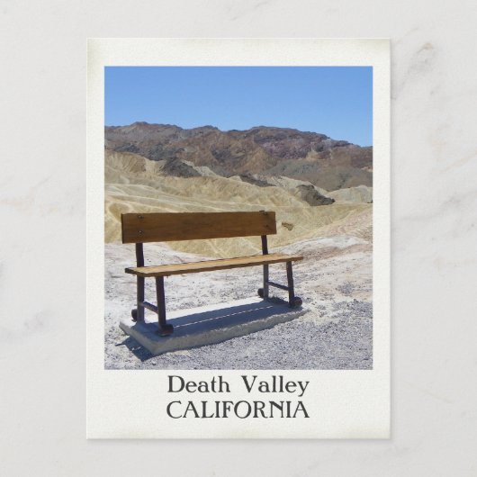Sehr schöne Death Valley Postcard! Postkarte (Vorderseite)