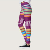 Sehr schöne, farbenfrohe Auslage Leggings (Links)