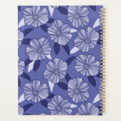 Sehr schöne, florale Linie Art Planer (Rückseite)