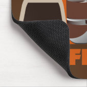 Sehr schöne Kaffeezeit Mousepad (Ecke)