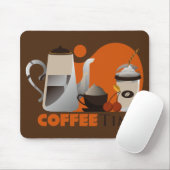 Sehr schöne Kaffeezeit Mousepad (Mit Mouse)