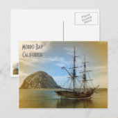 Sehr schöne Morro Bay Postcard! Postkarte (Vorne/Hinten)