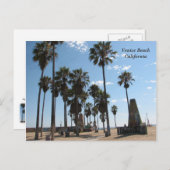 Sehr schöne Postkarte Venedig Beach! (Vorne/Hinten)