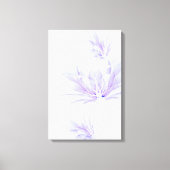 Sehr schöne violette Blumen, Leinwand (Vorderseite)