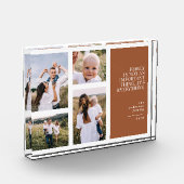 Sehr schöne Zeit elegante Terracotta Multi Foto (Links)