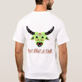 Sehr schönes Design für Stiere T - Shirt (Rückseite)