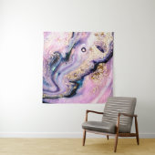 Sehr schönes Marmormuster. Abstrakte Kunst Wandteppich (Beispiel)