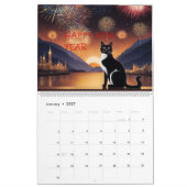 Sehr schönes saisonales Bild Kalender (Jan 2027)