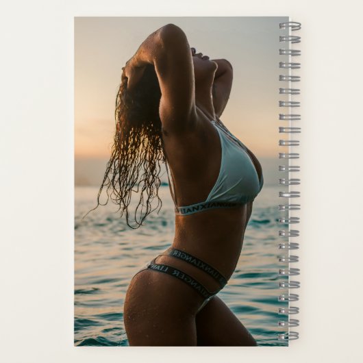 Sehr schönes und heißes Notebook Notizblock (Rückseite)