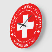 Sehr Schweizer Uhr - Immer zur Zeit (Winkel)