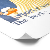 Sehr selten Derry & Toms Vintage Poster wiederherg (Ecke)